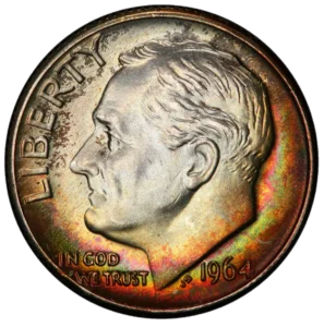 Dime reference coin