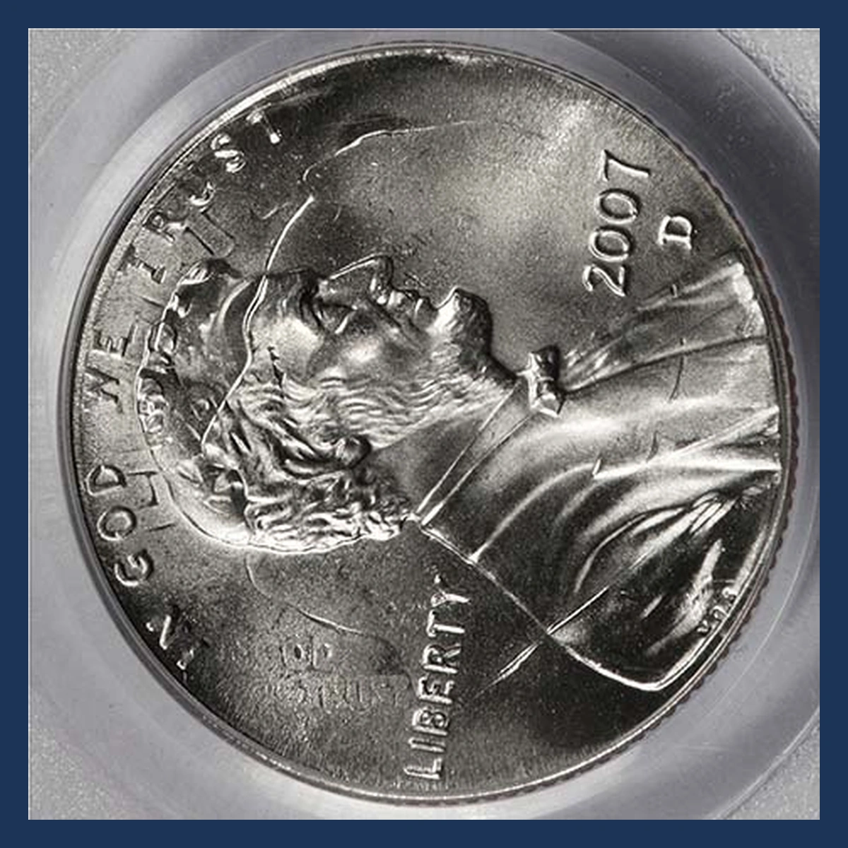 2007 Lincoln Cent (Modern): Overstrike / Double Denomination