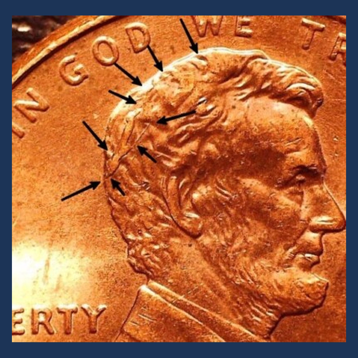 2007 Lincoln Penny: Interior Die Break