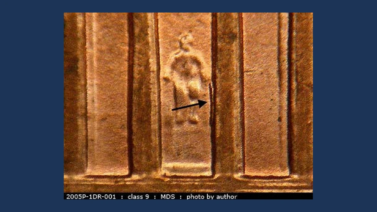 2005 Lincoln Penny: Doubled Die Reverse