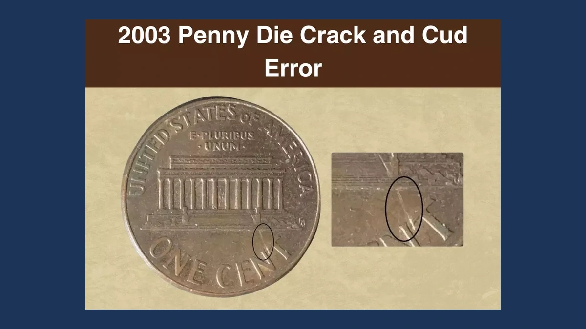 2003 Lincoln Penny: Die Break / Cud