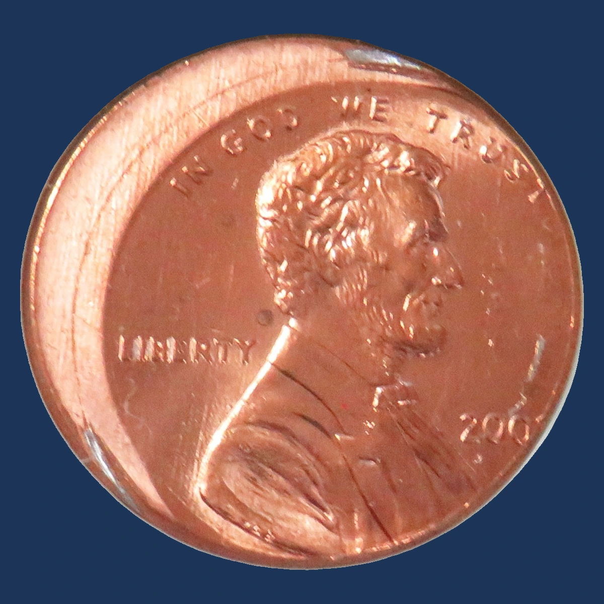 2003 Lincoln Penny: Off-Center Strike