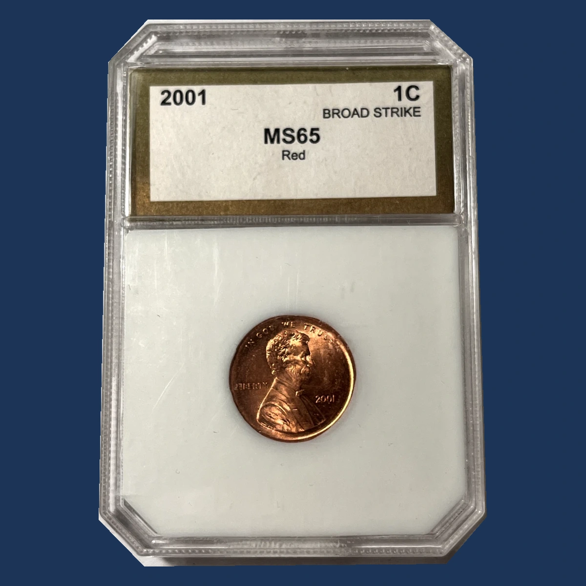 2001 Lincoln Penny: Broadstrike