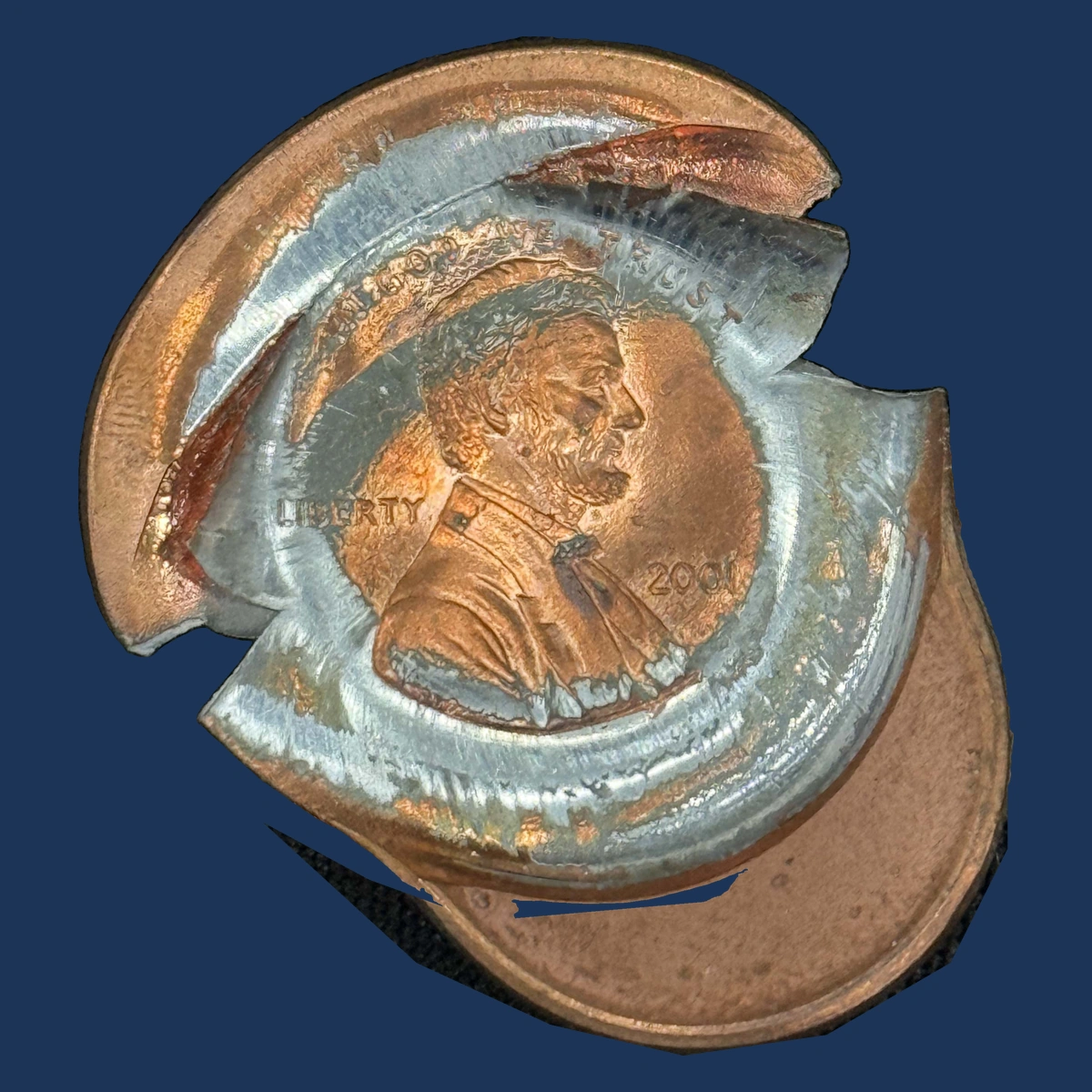 2001 Lincoln Cent (Modern): Bonded
