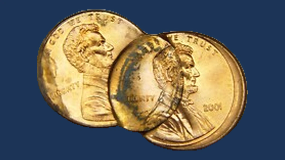 2001 Lincoln Cent (Modern): Mated Pair