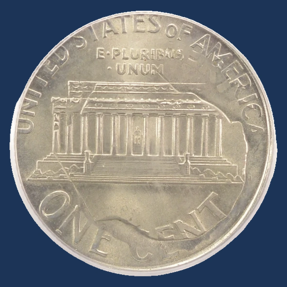 2001 Lincoln Cent (Modern): Overstrike / Double Denomination
