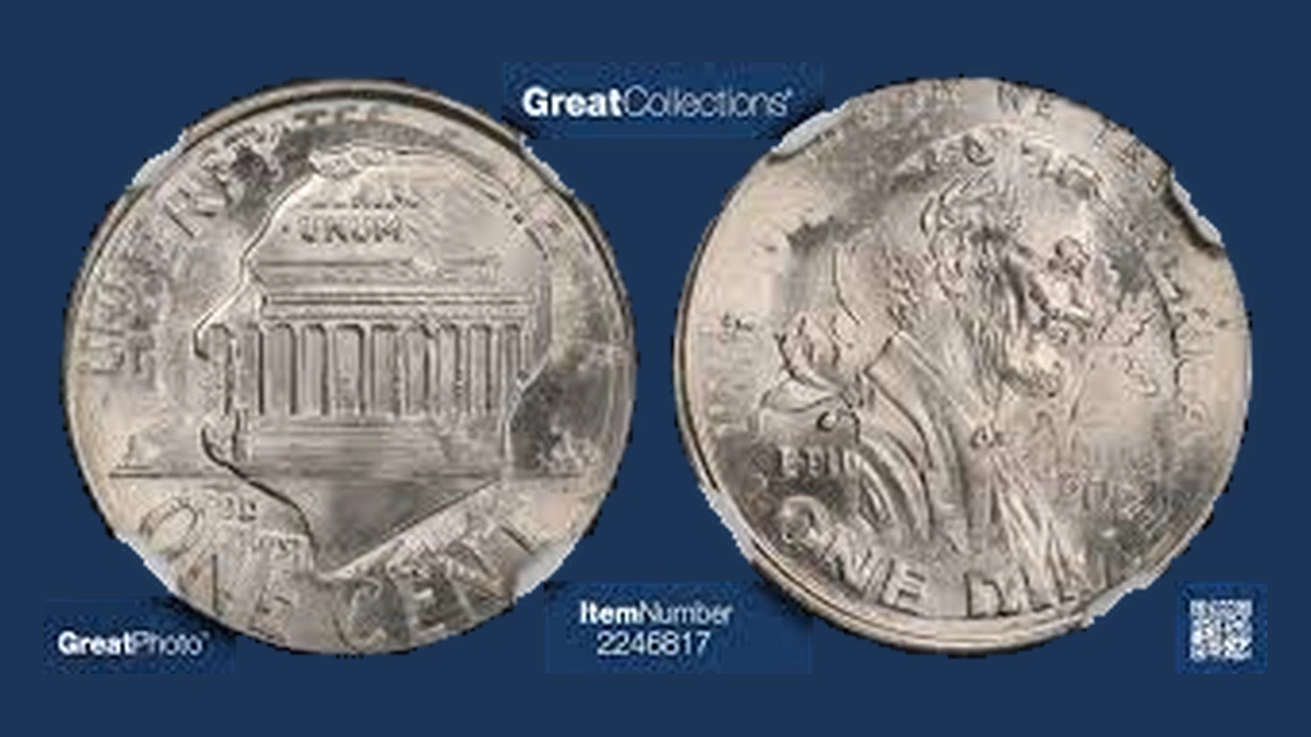 2000 Lincoln Cent (Modern): Overstrike / Double Denomination