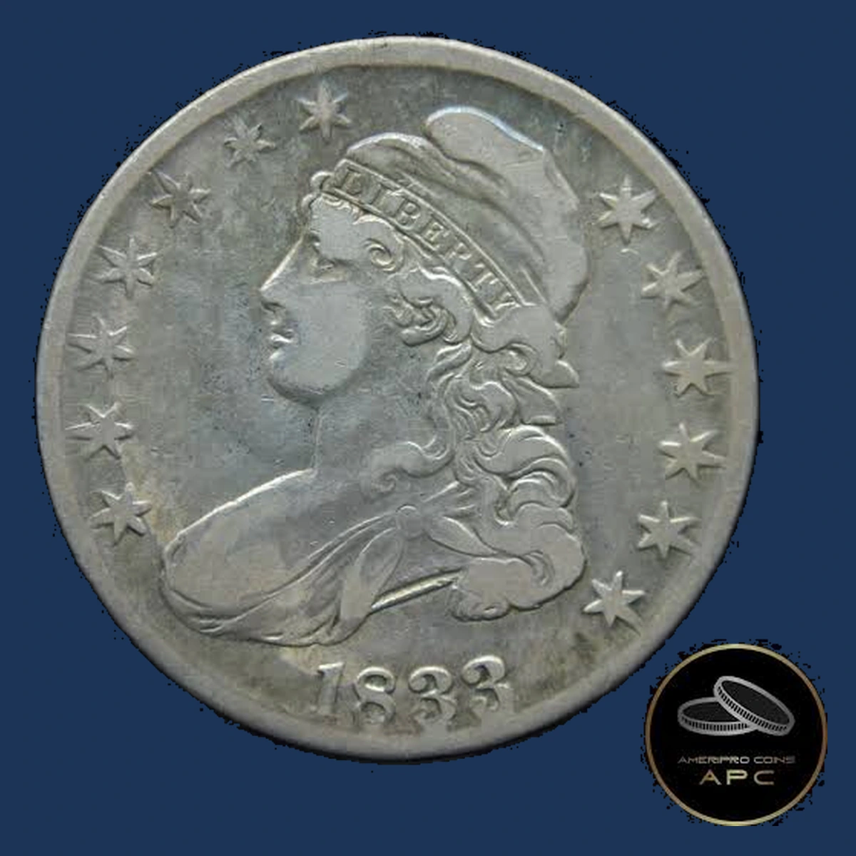 1833 Capped Bust Half Dollar: Die Clash