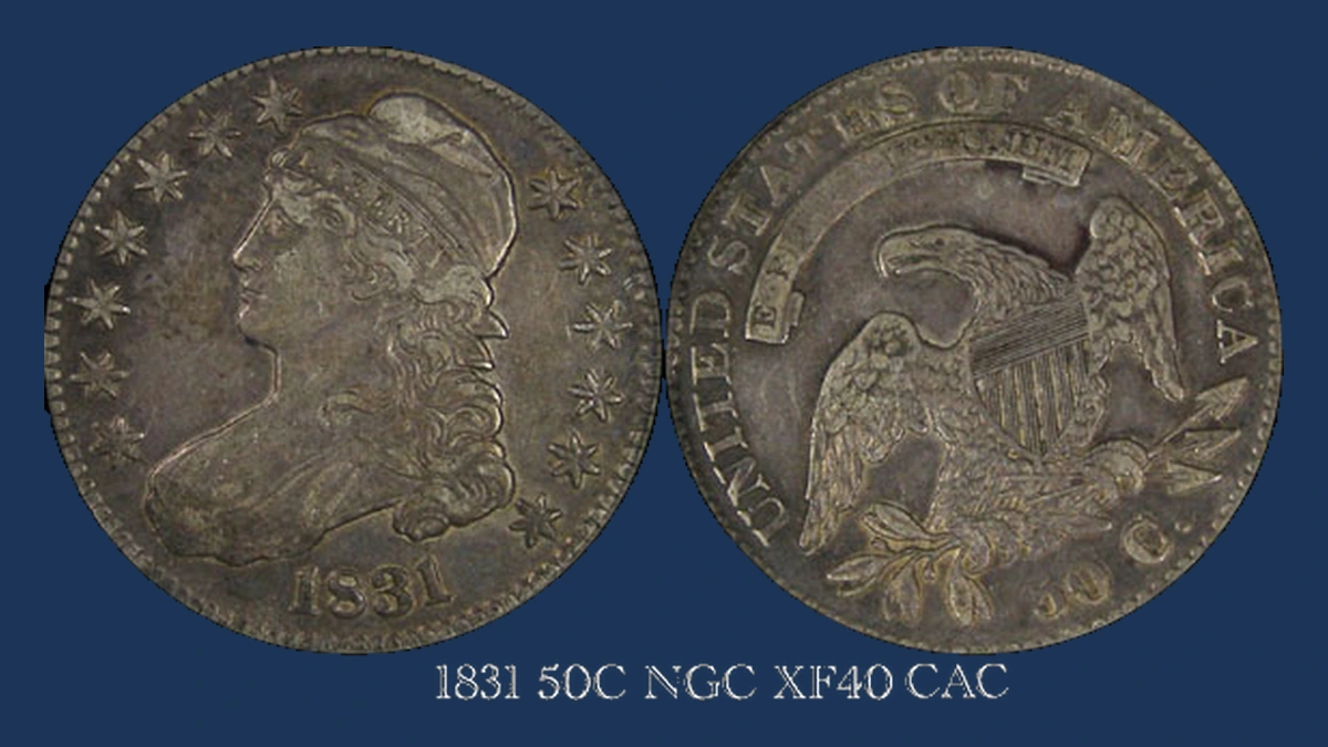 1831 Capped Bust Half Dollar: Die Clash