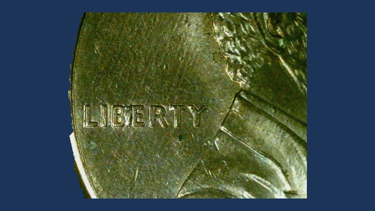 1998 Lincoln Penny: BIE Die Break