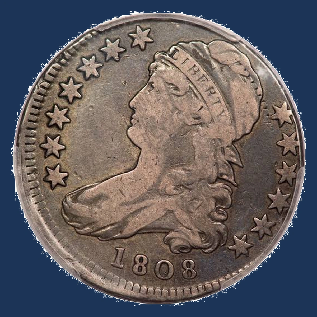 1808 Capped Bust Half Dollar: Multiple Strike