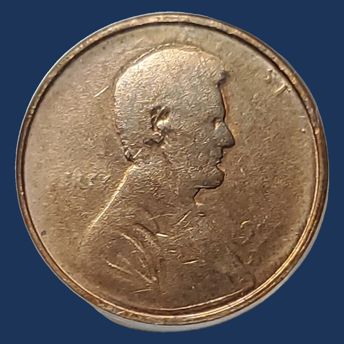 1996 Lincoln Penny: Struck-Through Error