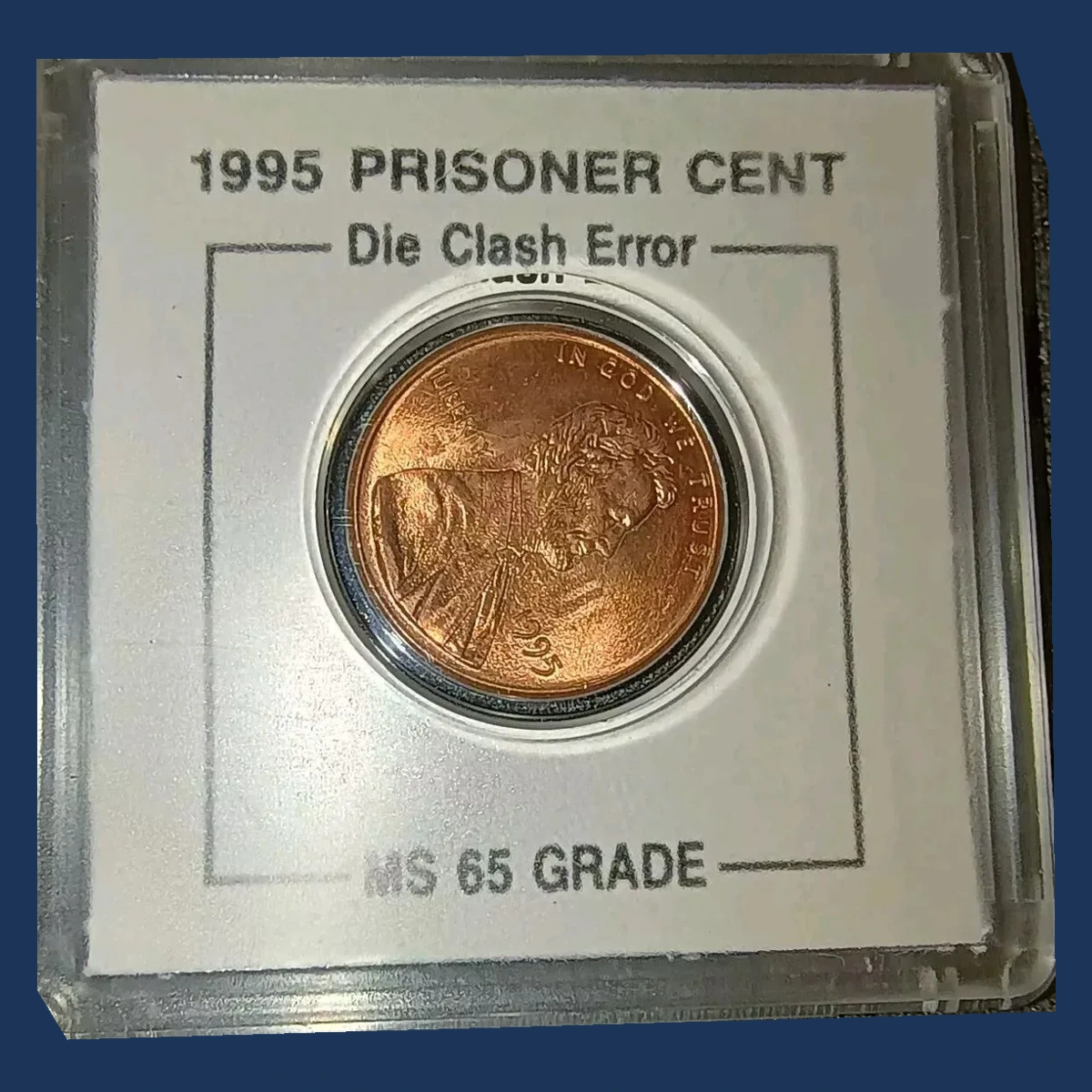 1995 Lincoln Cent (Modern): Die Clash