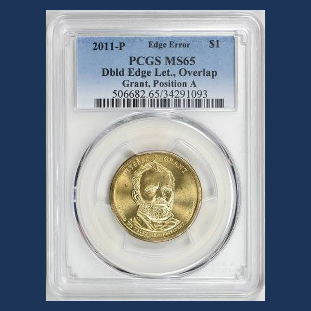 2011 Presidential Dollars: Edge Letter Other