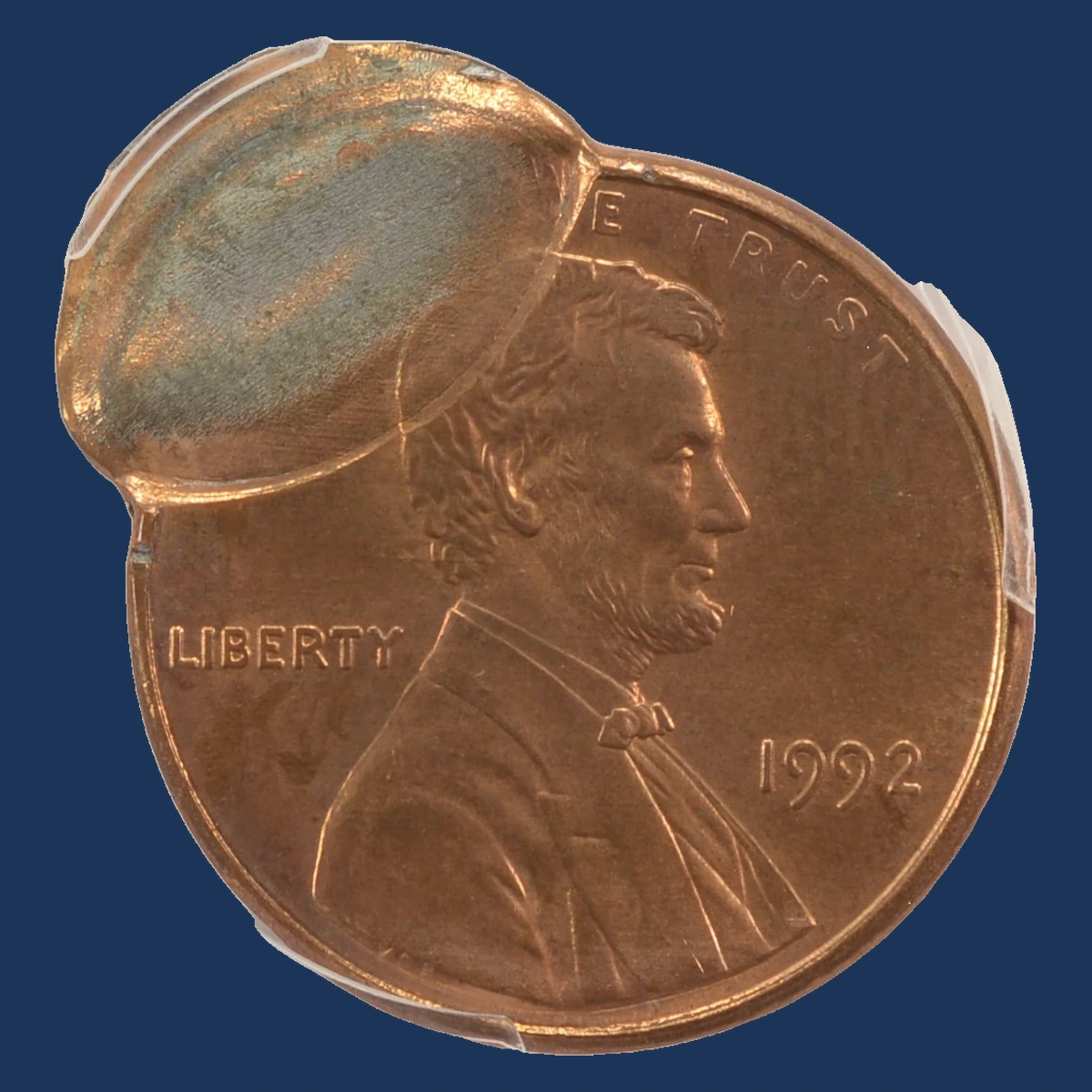 1992 Lincoln Cent (Modern): Multiple Strike