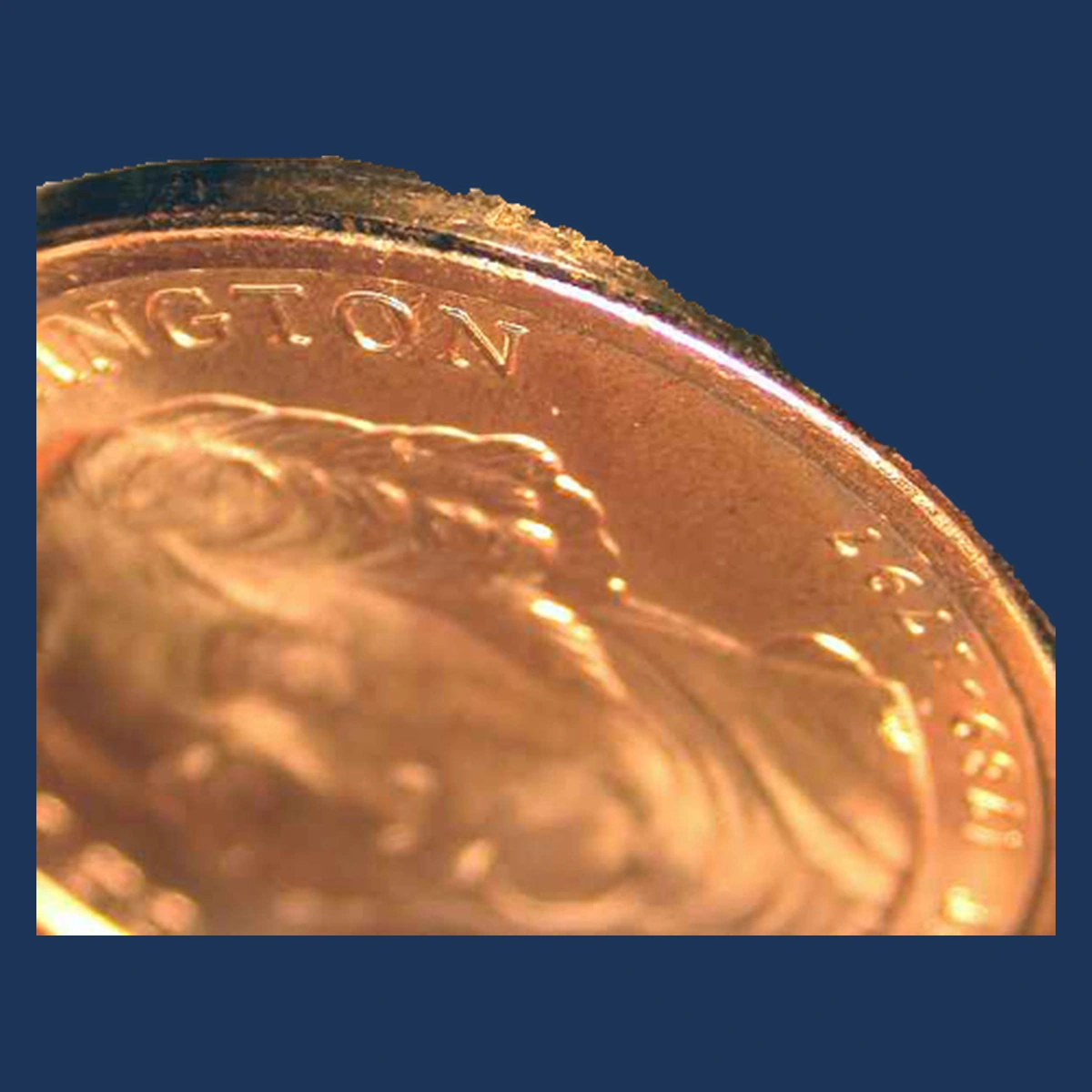2007 Presidential Dollar: Missing Edge Lettering