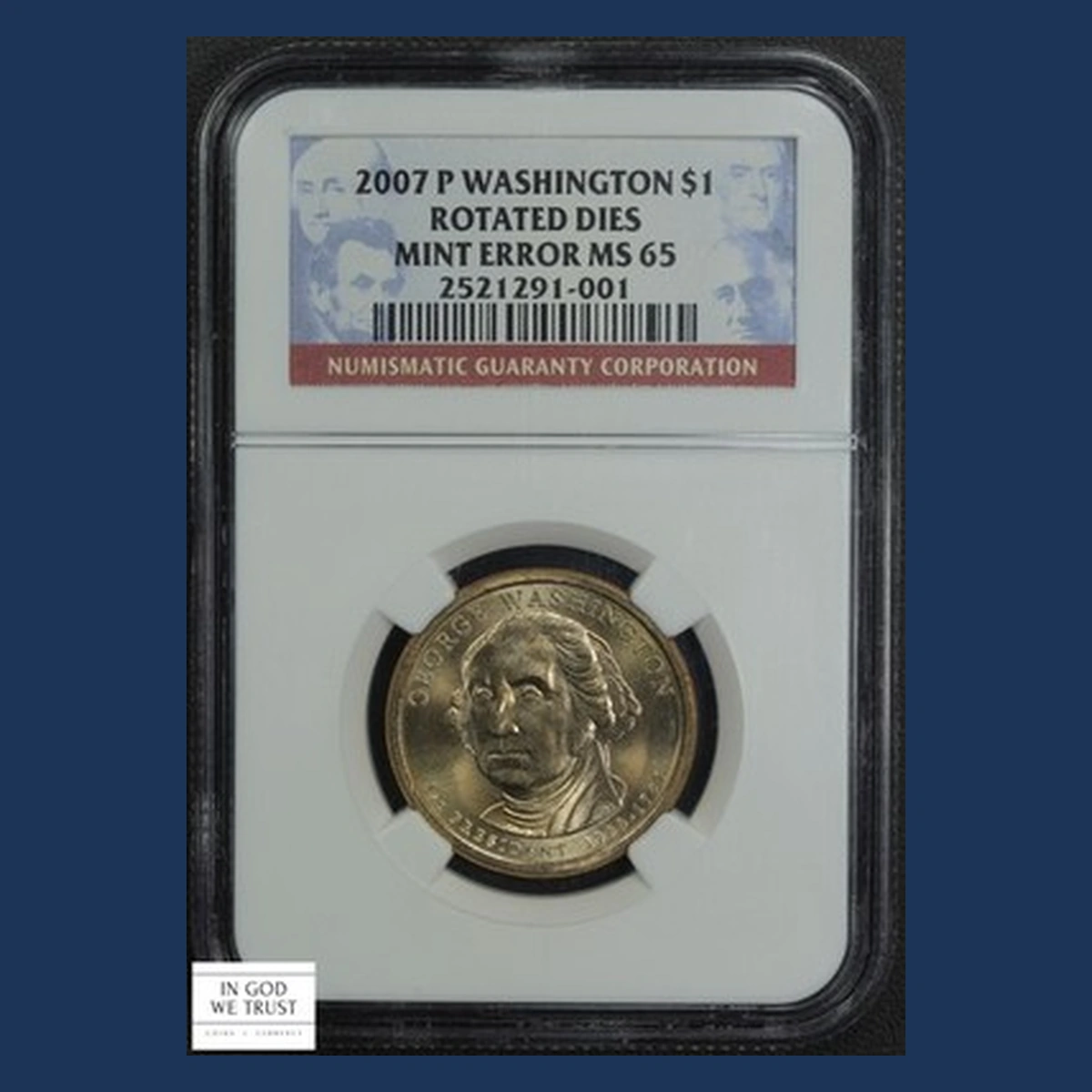 2007 Presidential Dollars: Rotated Dies