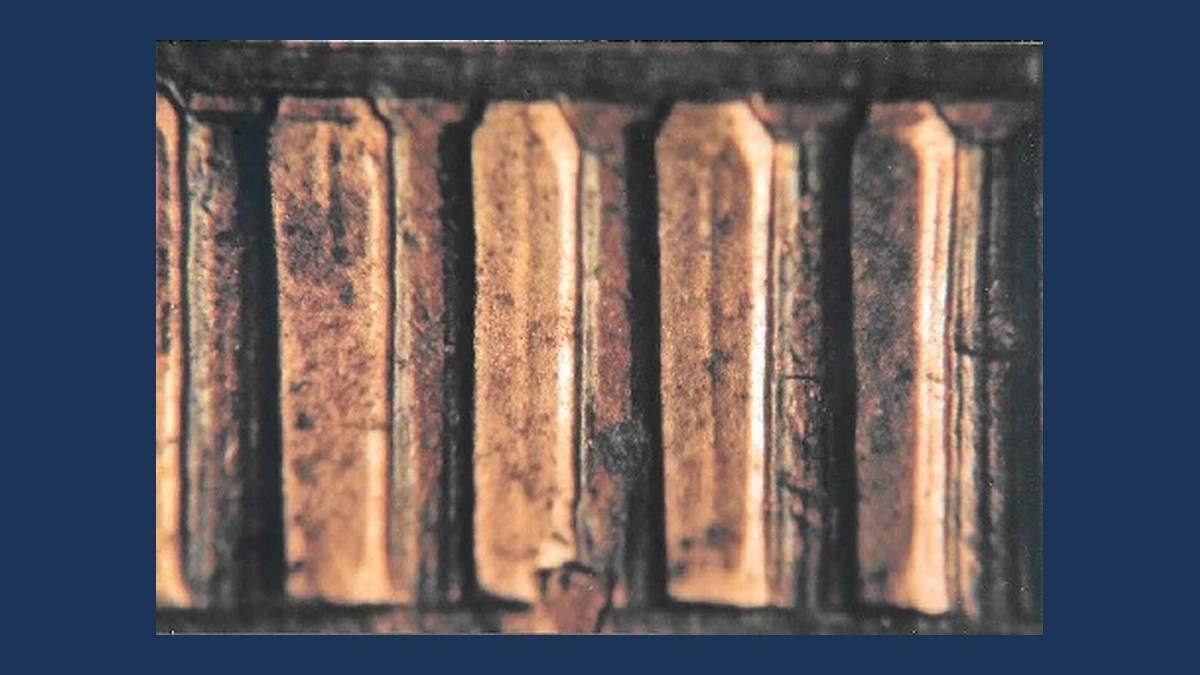 1989 Lincoln Penny: Doubled Die Reverse