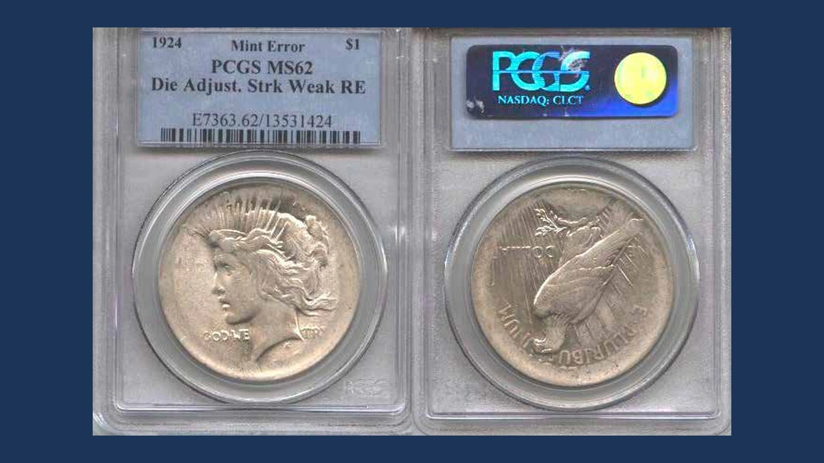 1924 Peace Dollar: Weak Strike