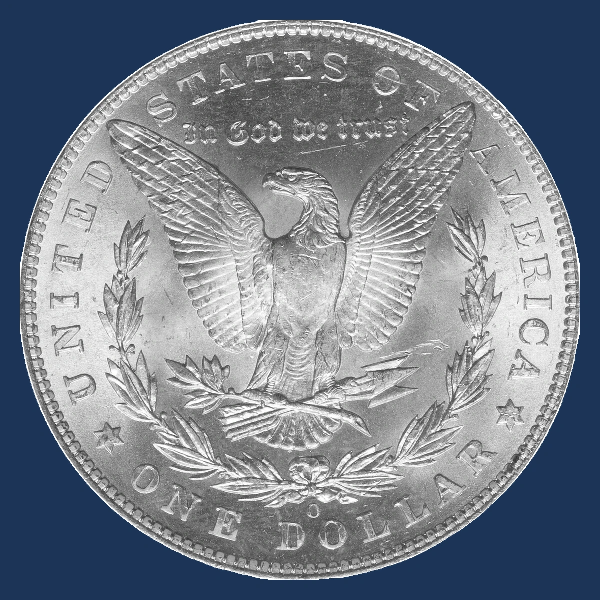 1904 Morgan Dollar: Die Gouge