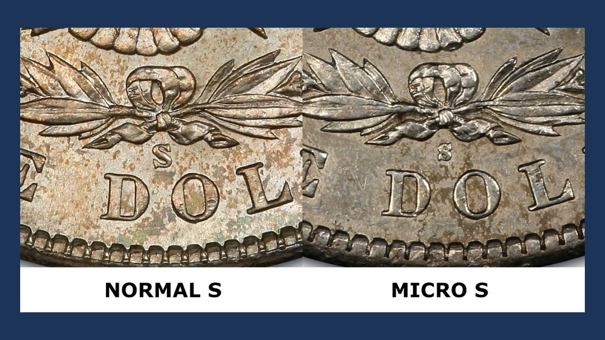 1903 Morgan Dollar: Micro S Mintmark
