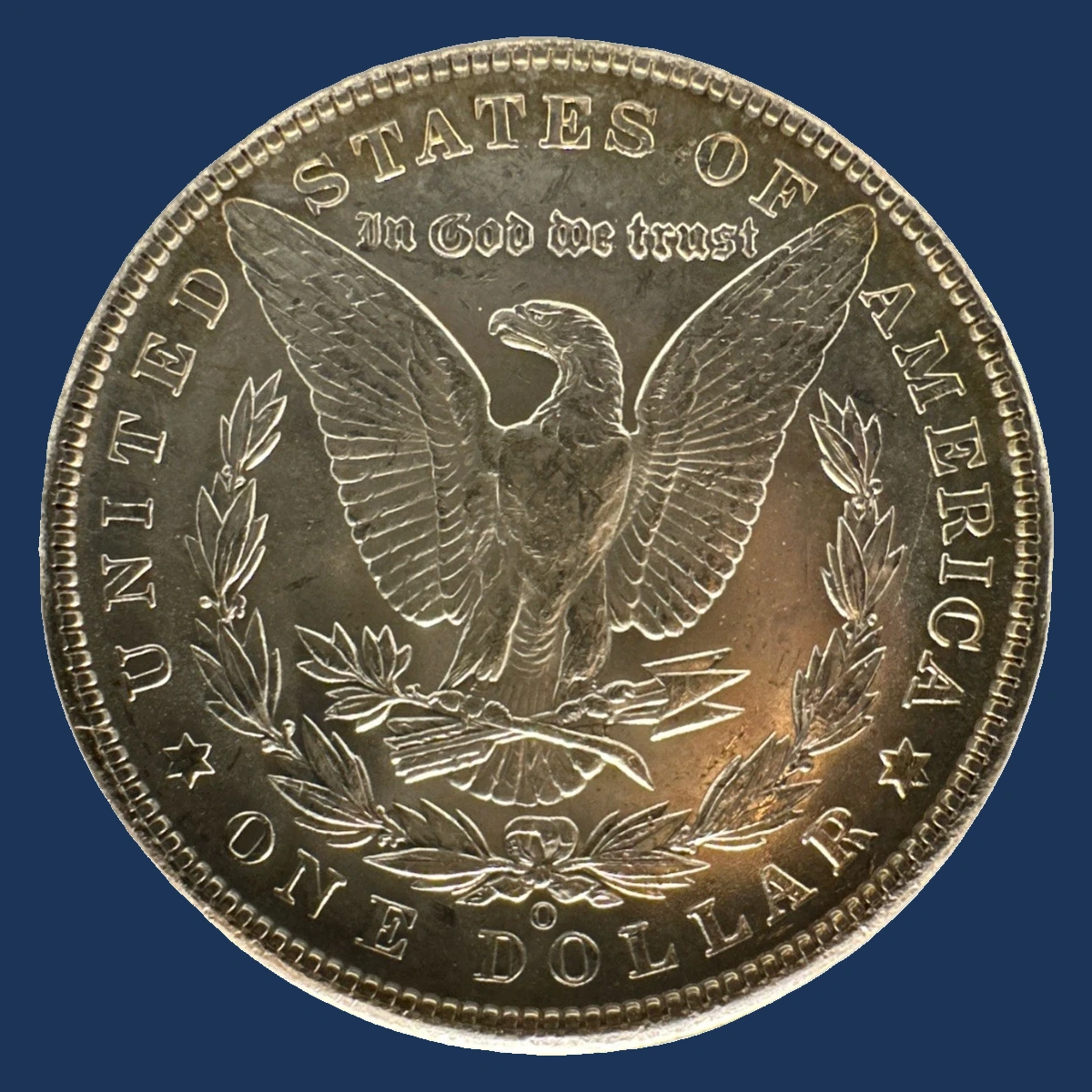 1902 Morgan Silver Dollar: Clashed Dies