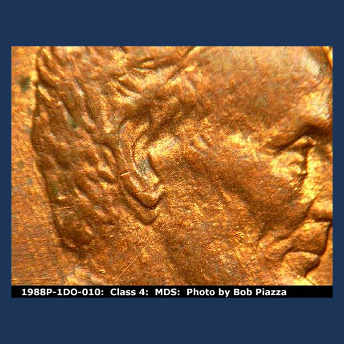 1988 Lincoln Penny: Doubled Ear