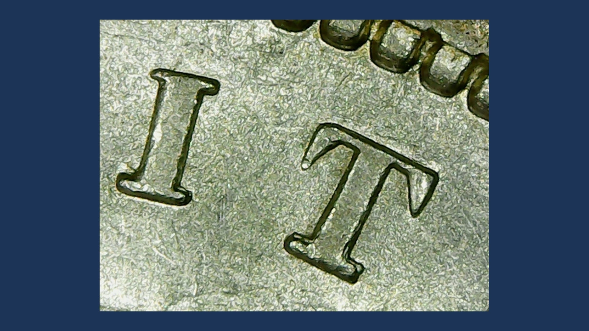1892 Morgan Dollar: Doubled Die Reverse