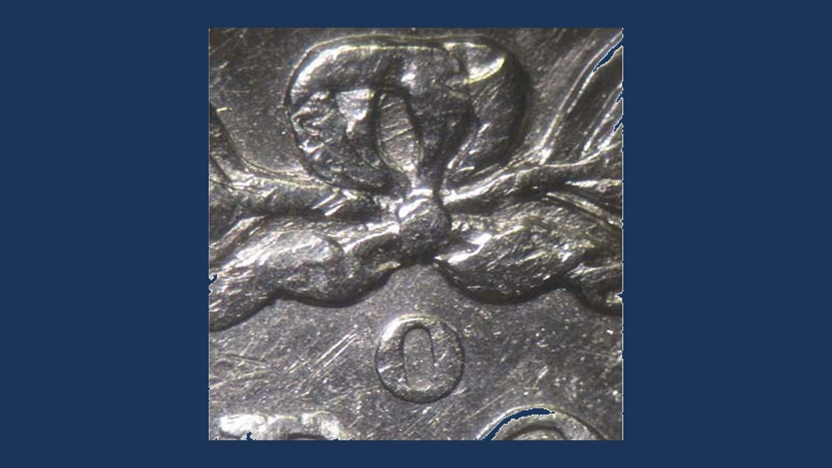 1891 Morgan Dollar: Doubled Die Reverse