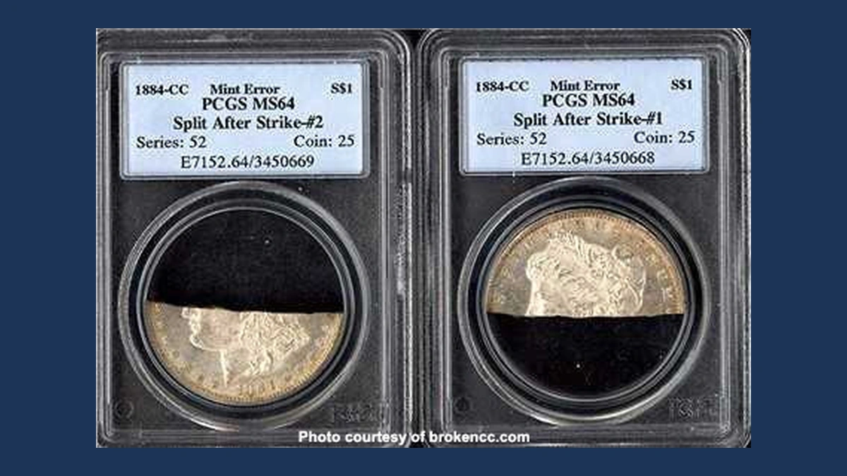 1884 Morgan Dollar: Mated Pair