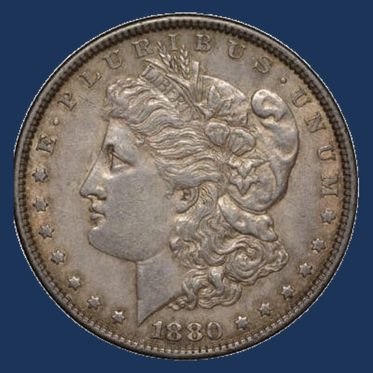 1880 Morgan Dollar: Misplaced Date