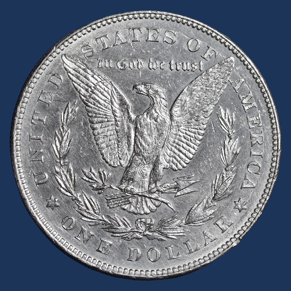 1878 Morgan Dollar: Die Break