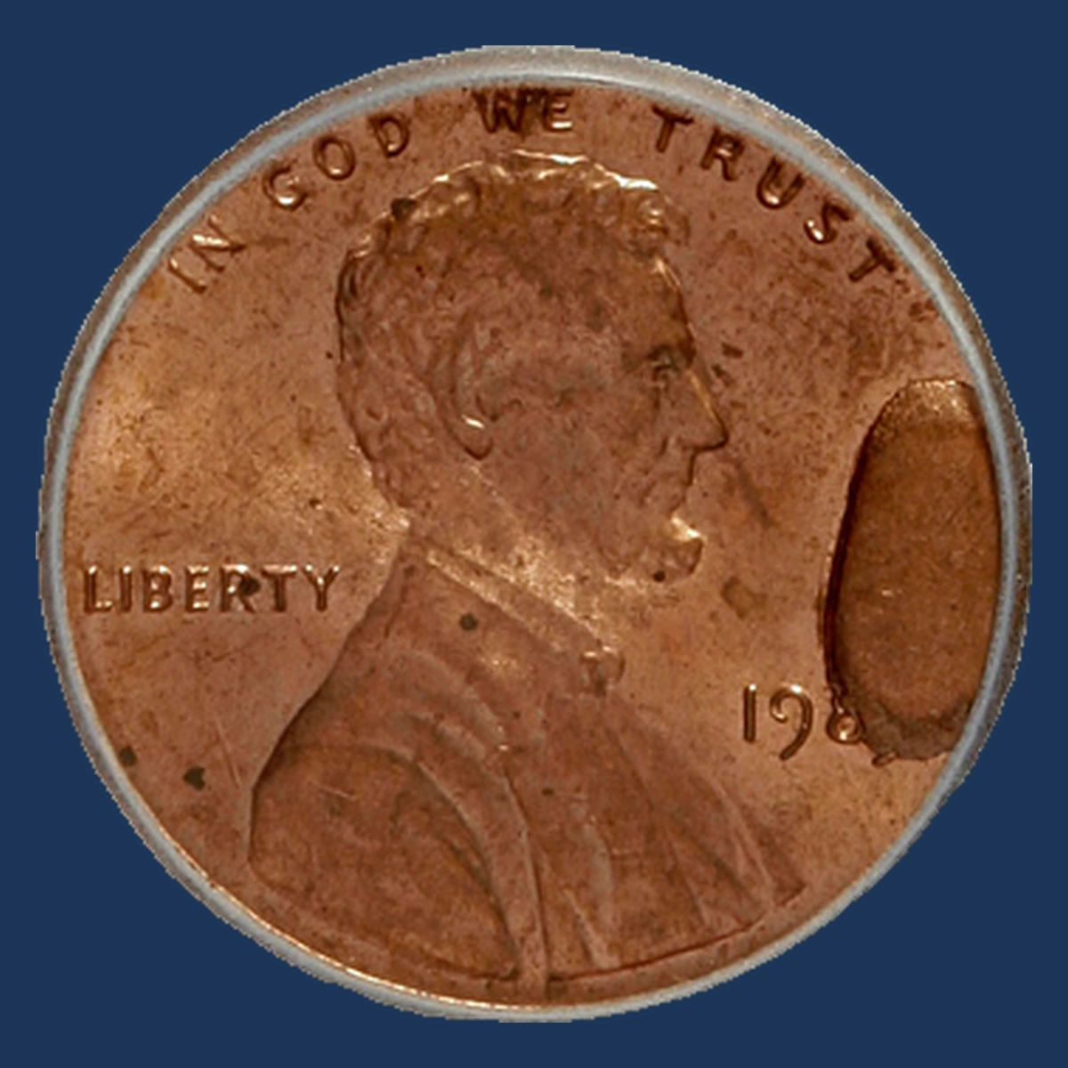 1983 Lincoln Penny: Die Break / Cud