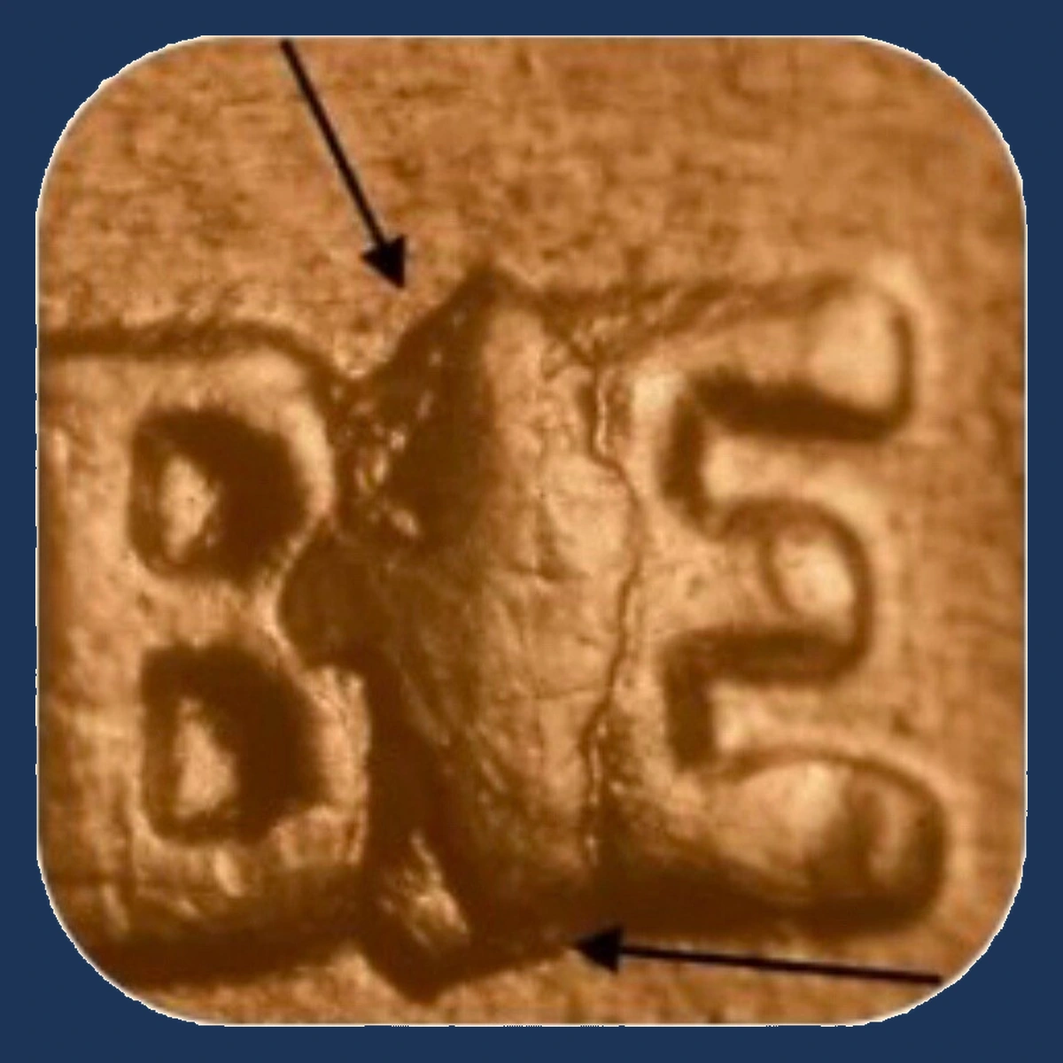 1982 Lincoln Penny: BIE Die Break