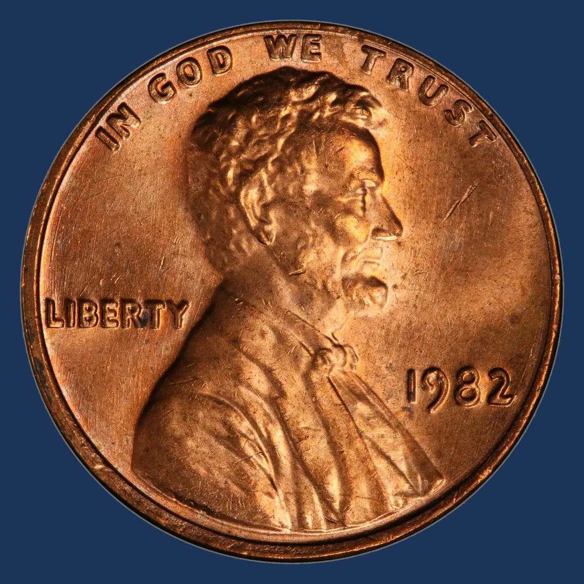 1982 Lincoln Penny: Doubled Die Obverse