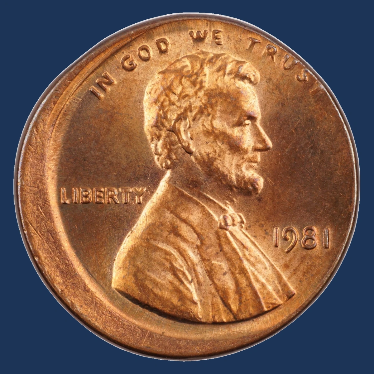 1981 Lincoln Penny: Off-Center Strike