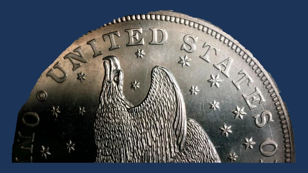 1836 Liberty Seated Dollar: Die Crack