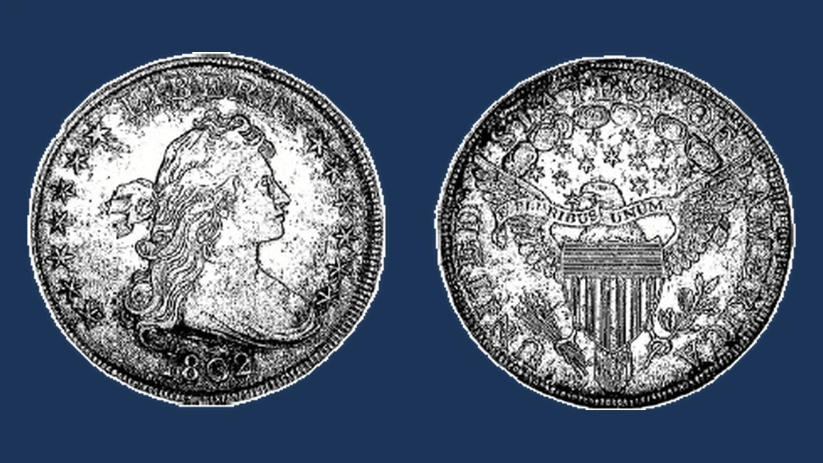 1802 Draped Bust Dollar: Die Crack