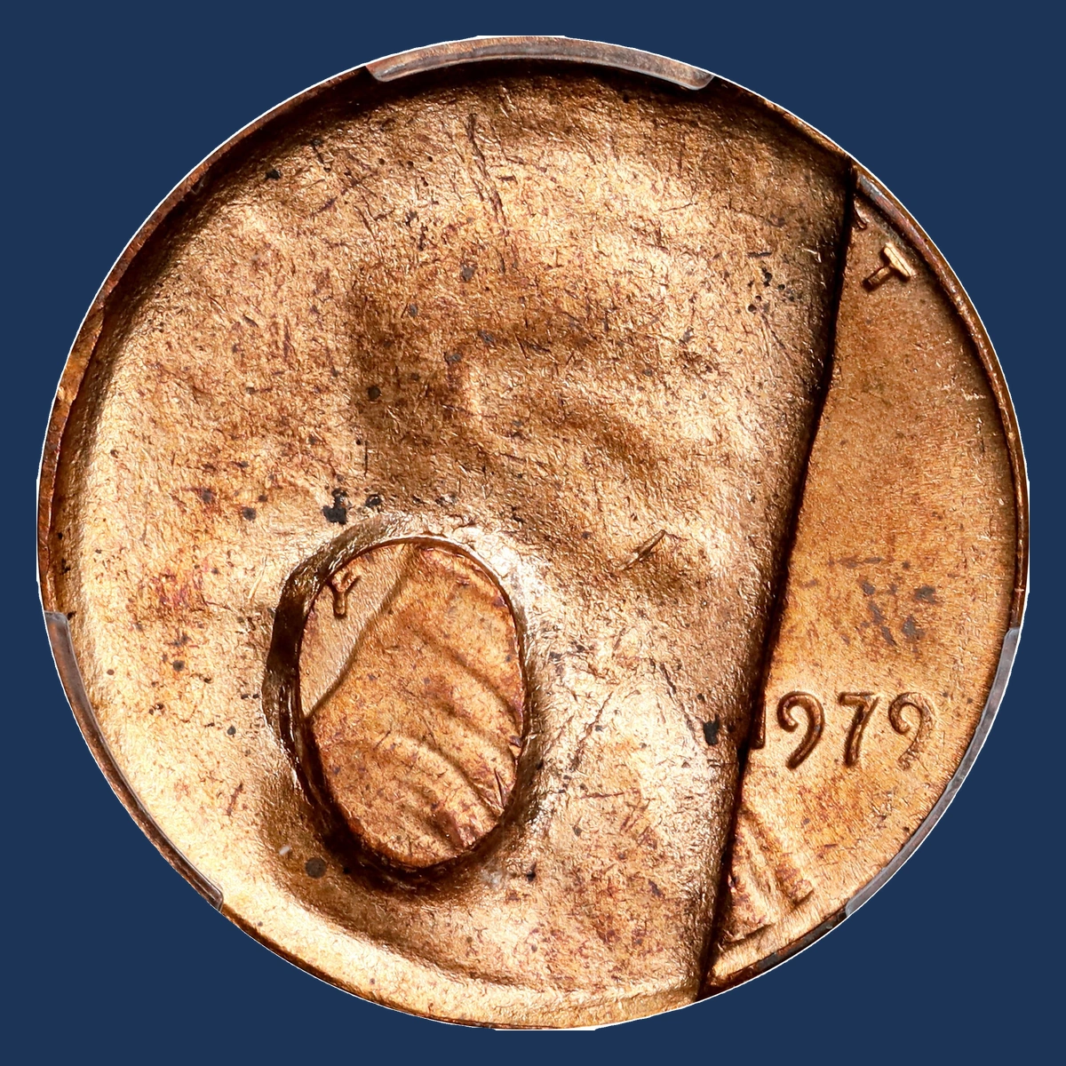 1979 Lincoln Penny: Struck-Through Error