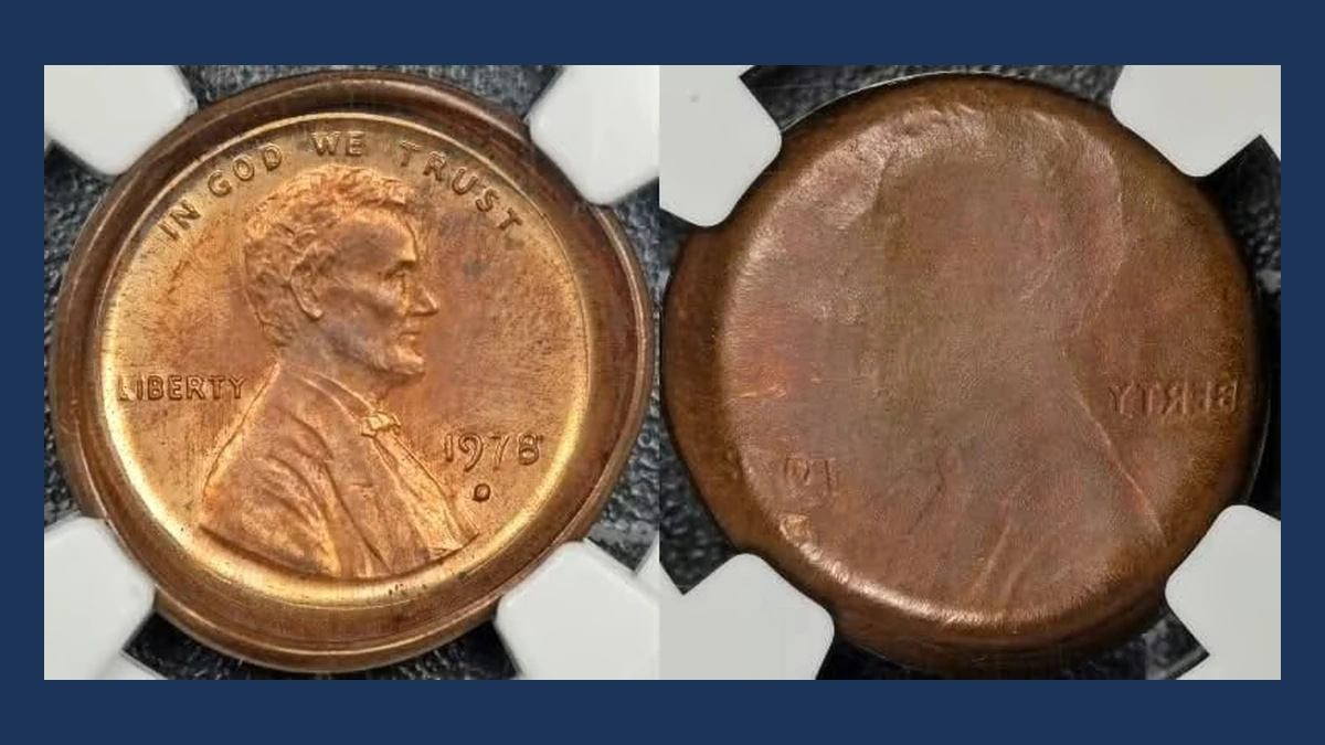 1978 Lincoln Cent (Modern): Die Cap