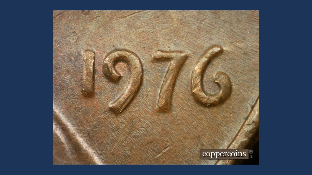 1976 Lincoln Penny: Doubled Die Obverse