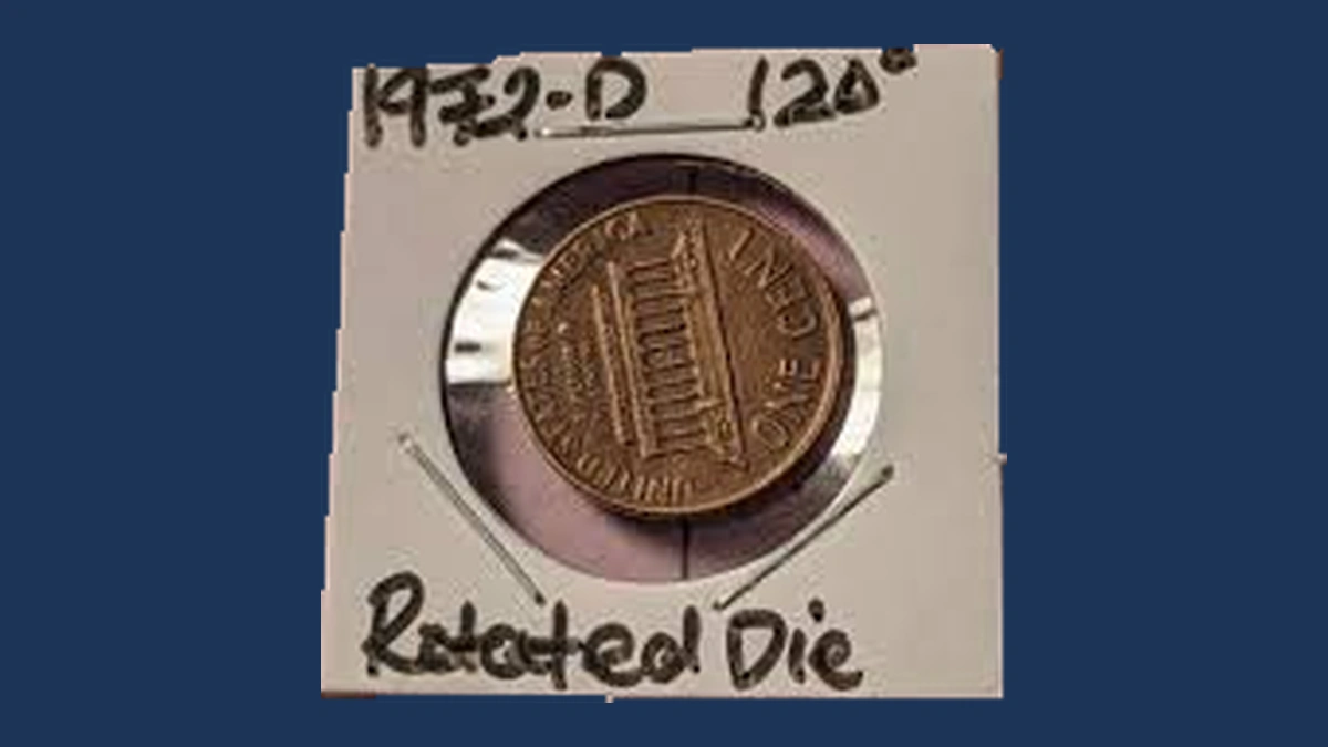 1972 Lincoln Cent (Modern): Rotated Dies