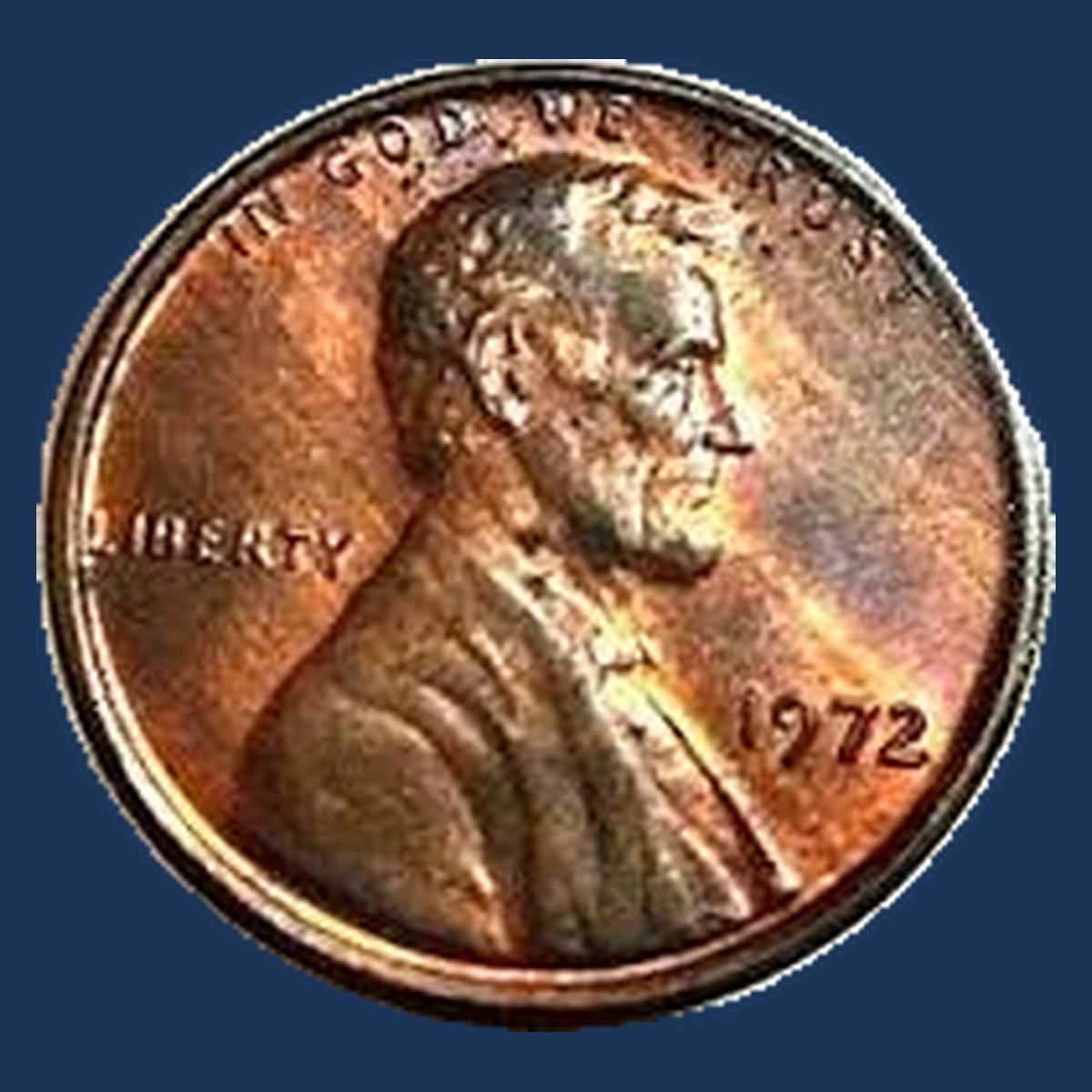 1972 Lincoln Cent (Modern): Thin Thick Planchet