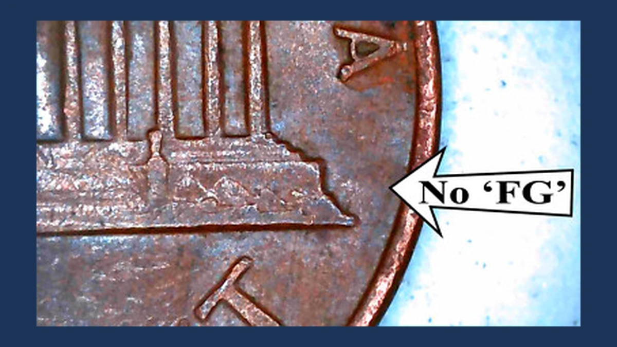 1969 Lincoln Penny: Missing FG Initials