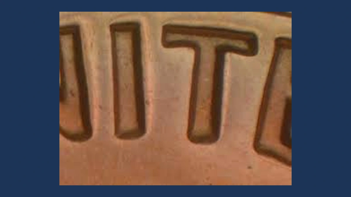 1969 Lincoln Cent (Modern): Doubled Die Reverse