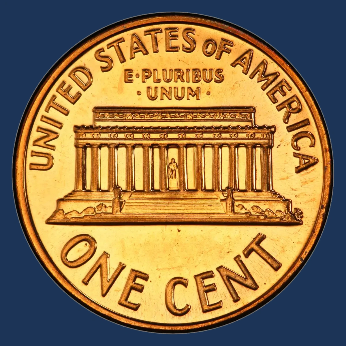 1962 Lincoln Penny: Proof Doubled Die Reverse