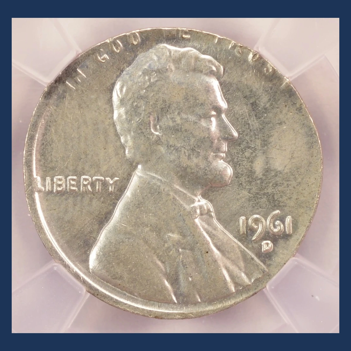 1961 Lincoln Penny: Struck on a Silver Dime Planchet