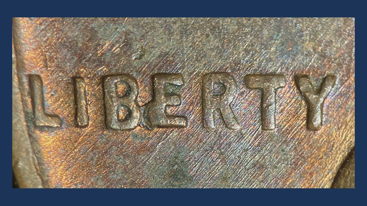1959 Lincoln Penny: BIE Die Break