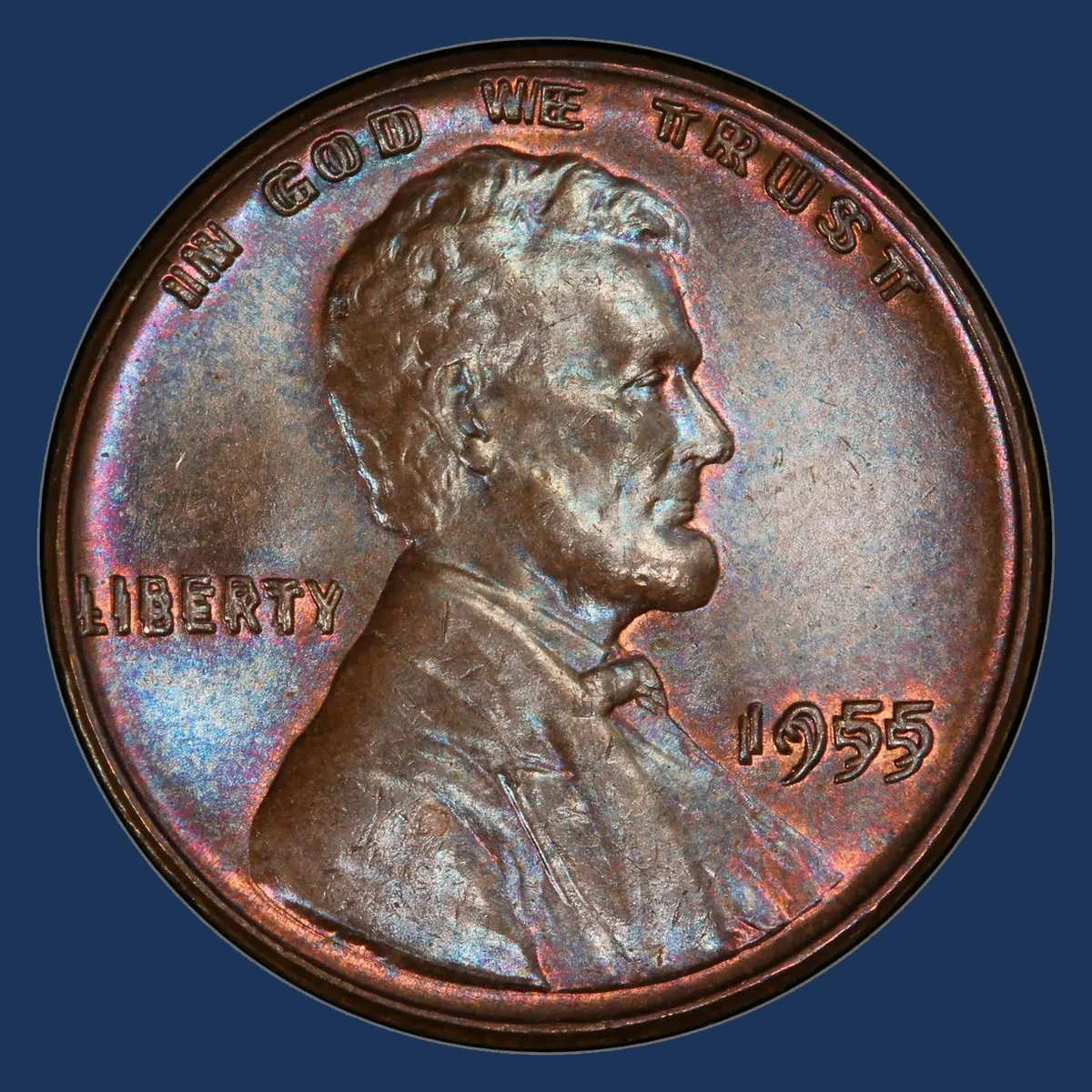 1955 Wheat Penny: Doubled Die Obverse