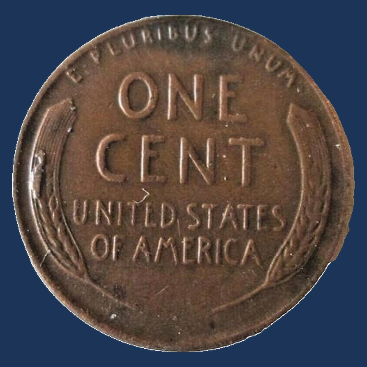 1953 Lincoln Cent (Wheat Reverse): Broadstrike